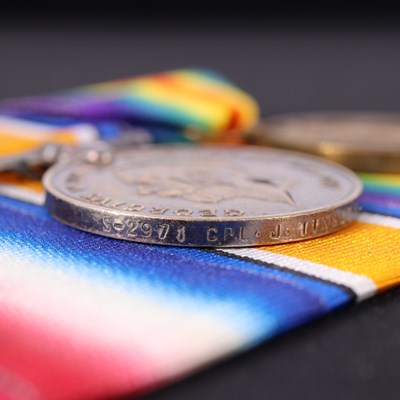Lot 125 - A Distinguished Conduct Medal, 1914-15 Star,...