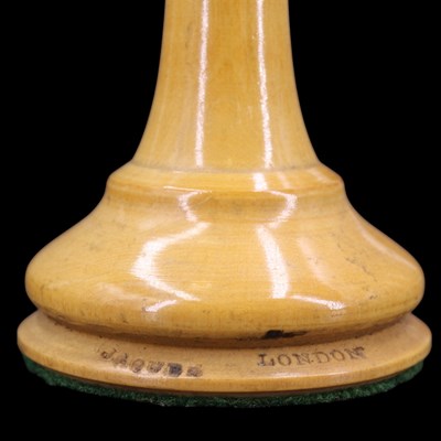 Lot 708 - A Victorian Jaques Staunton chess set, ebony...