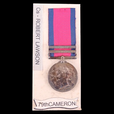 Lot 127 - A Military General Service medal with Egypt...