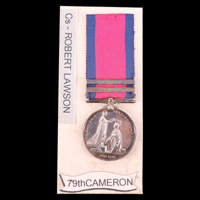 Lot 127 - A Military General Service medal with Egypt...