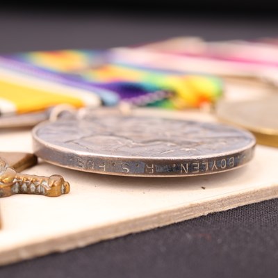 Lot 130 - A Boer War and Great War gallantry, campaign...
