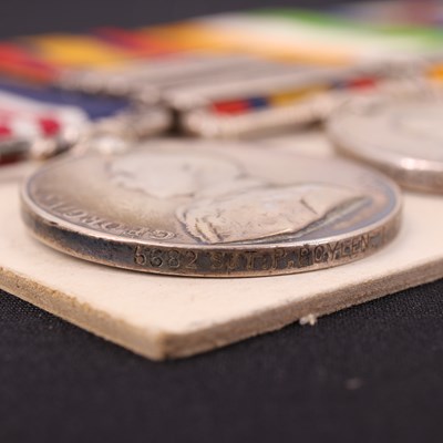 Lot 130 - A Boer War and Great War gallantry, campaign...