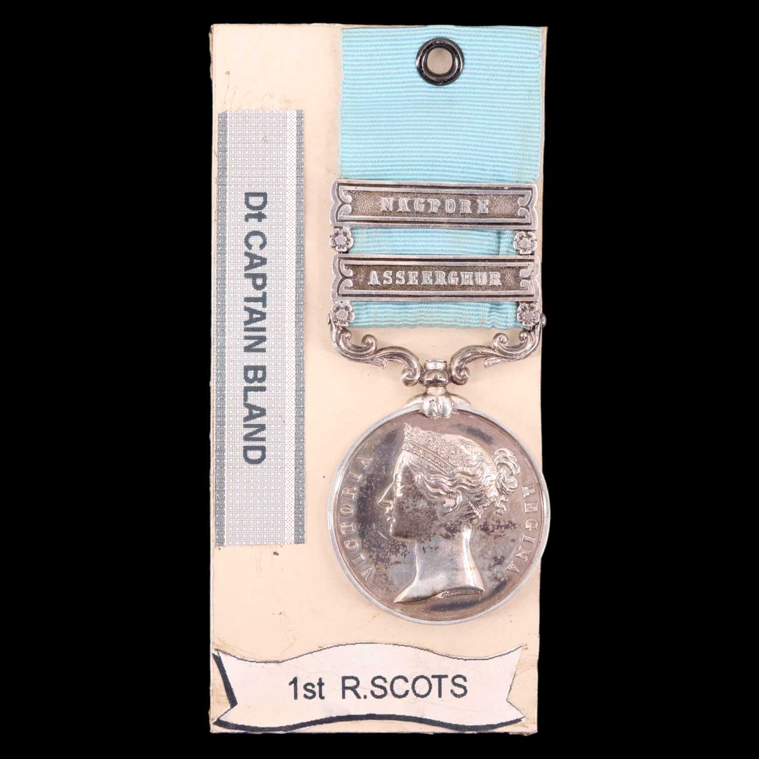 Lot 161 - An Army of India medal with Nagpore and...