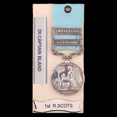 Lot 161 - An Army of India medal with Nagpore and...