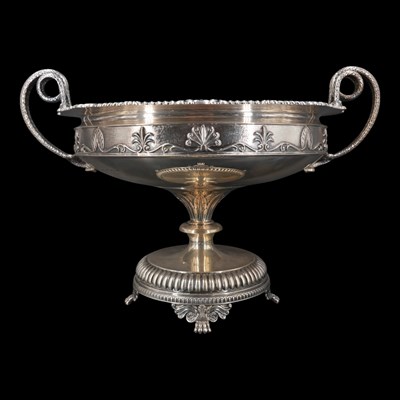 Lot 1143 - A George V silver Neo Classical table...