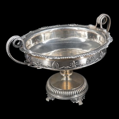 Lot 1143 - A George V silver Neo Classical table...