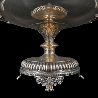 Lot 1143 - A George V silver Neo Classical table...