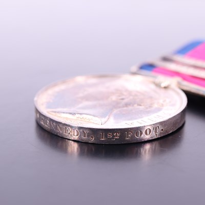 Lot 148 - A Military General Service medal with St...
