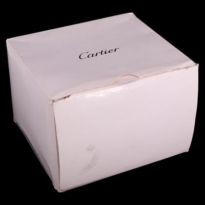 Lot 1393 - A Cartier Santos Galbée stainless steel and 18...