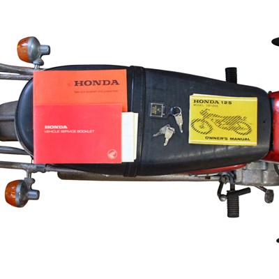 Lot 777 - A 1975 Honda CB125S motorcycle, registration...