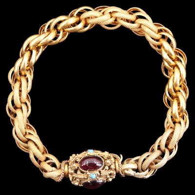 Lot 1300 - A late 19th / early 20th Century almandine,...