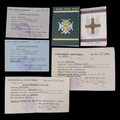 Lot 15 - A Free Polish Army decoration and campaign...
