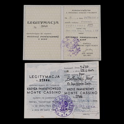 Lot 15 - A Free Polish Army decoration and campaign...
