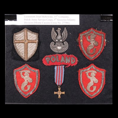 Lot 15 - A Free Polish Army decoration and campaign...