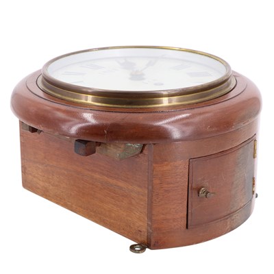 Lot 1526 - A 20th Century Smith's Astral mahogany office...