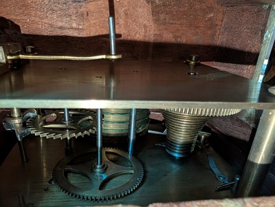 Lot 1526 - A 20th Century Smith's Astral mahogany office...