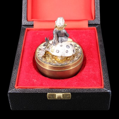Lot 1155 - Stuart Devlin (1931-2018), a cased silver gilt...