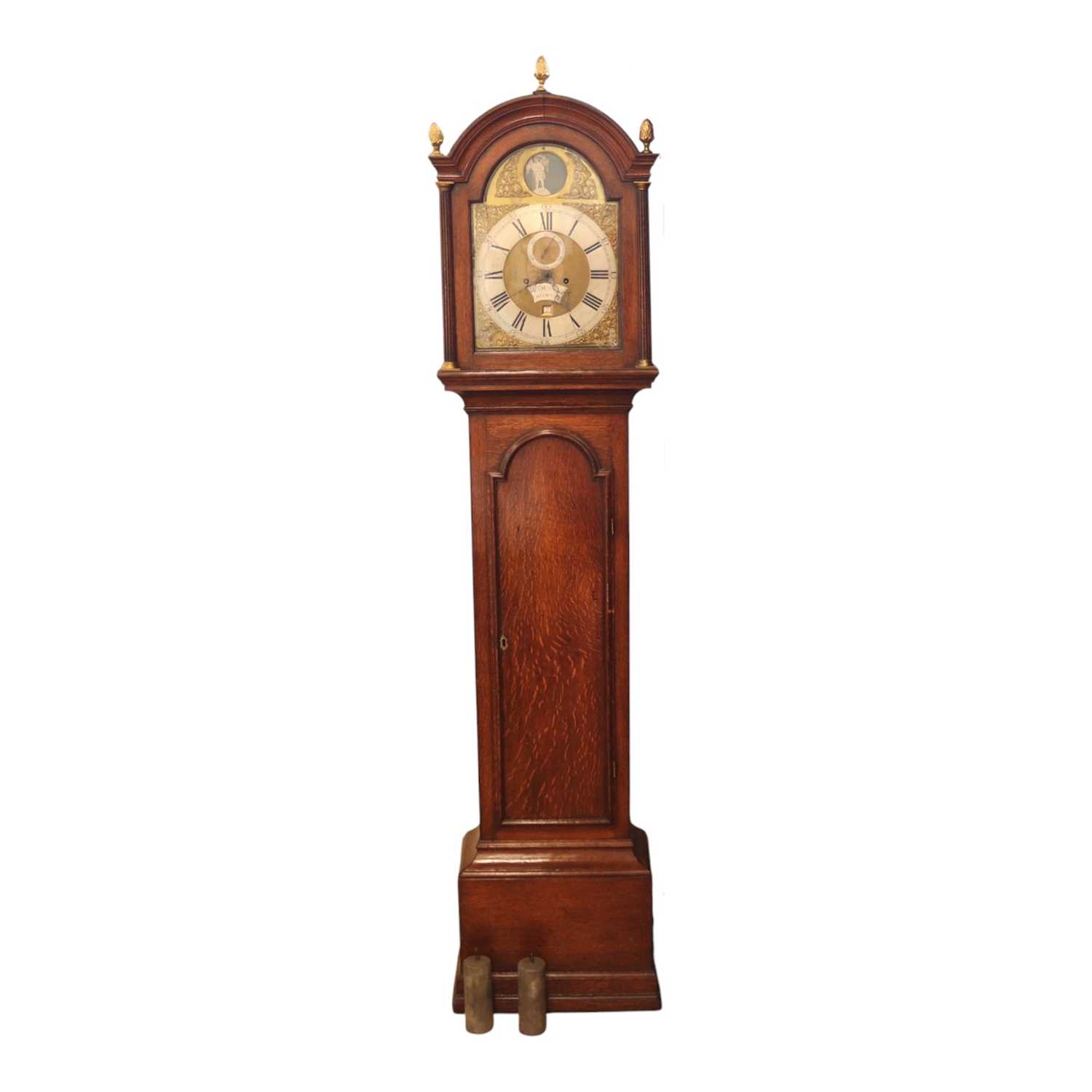 Lot 1544 - A George III long case clock by Henry Munsden...