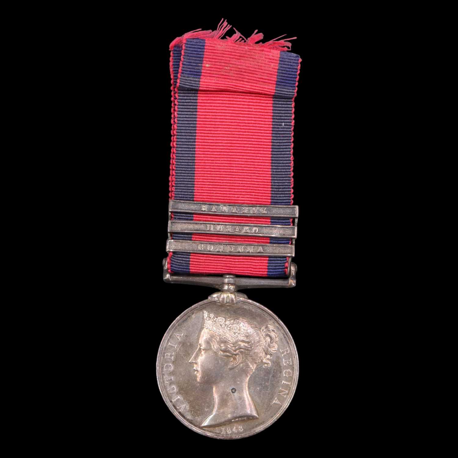 Lot 7 - A Military General Service medal with Badajoz,...