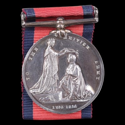 Lot 8 - A Military General Service medal with Egypt...