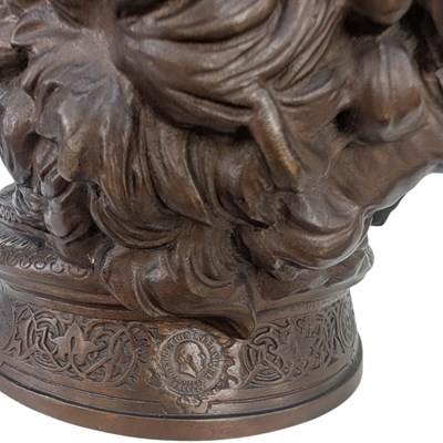Lot 915 - After Antonin Mercié (1845 - 1916) "David",...