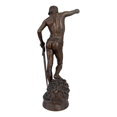 Lot 915 - After Antonin Mercié (1845 - 1916) "David",...