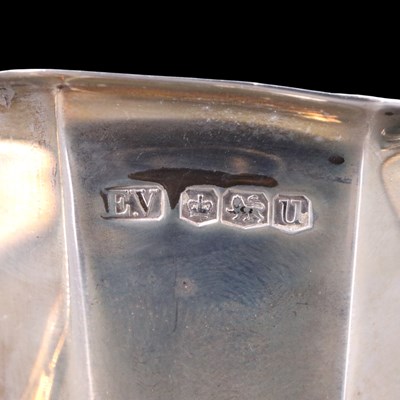 Lot 735 - A 1930s silver five-piece tea and coffee set,...