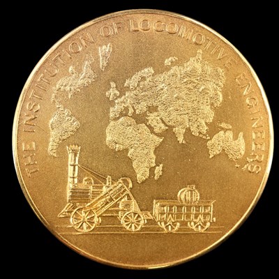 Lot 1107 - A cased Institution of Locomotive Engineers...
