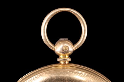 Lot 1275 - A Victorian 18 ct gold hunter pocket watch by...