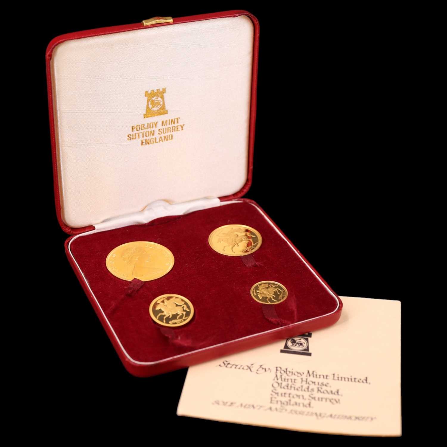 Lot 1122 - An Elizabeth II 1974 limited edition Isle of...