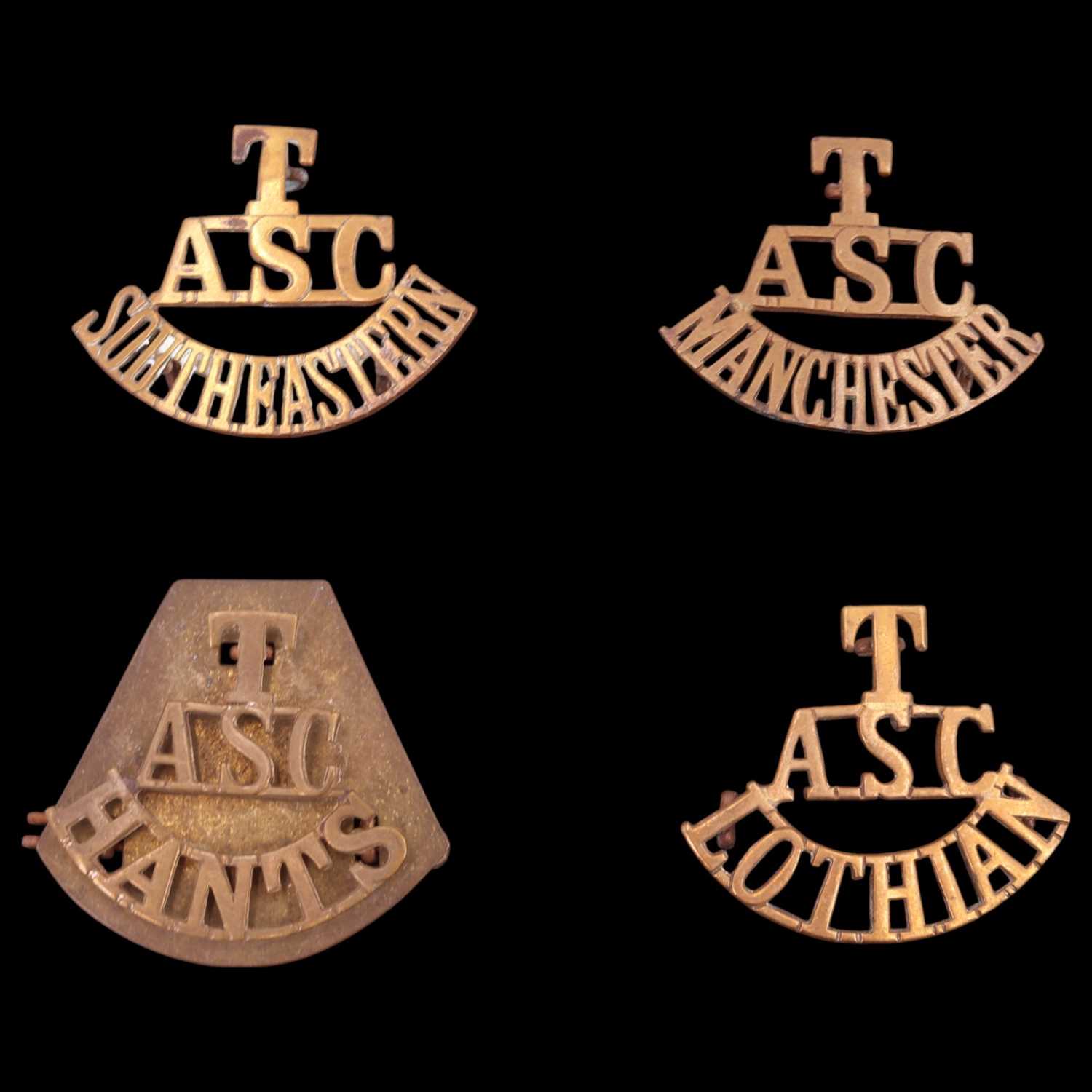 Lot 239 - Four Territorial Battalion Army Service Corps...