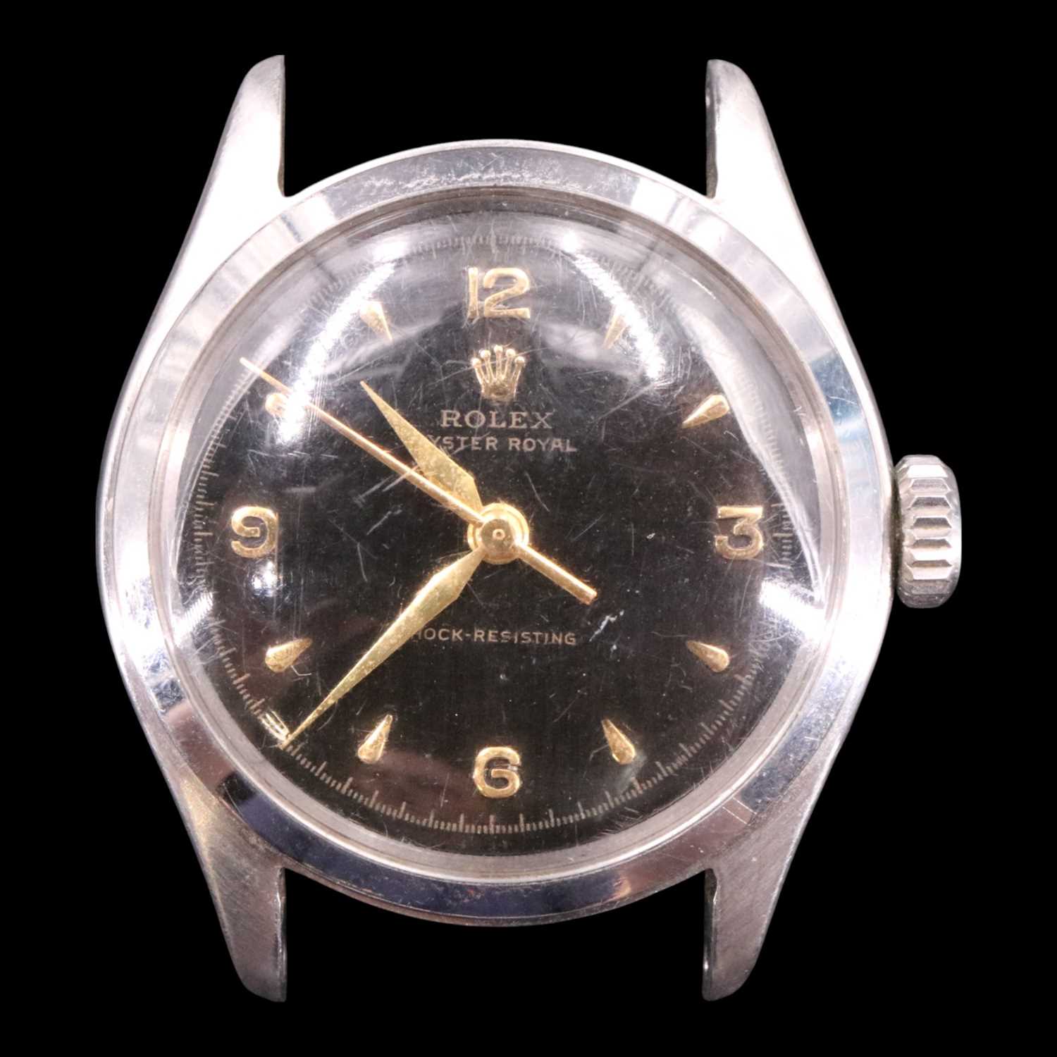 Lot 1455 - A 1952 Rolex Oyster Royal wristwatch, model...