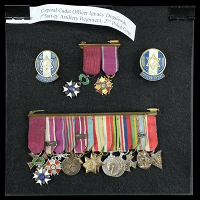 Lot 26 - A Free Polish Army order, decoration and...