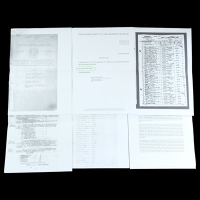 Lot 26 - A Free Polish Army order, decoration and...