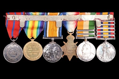 Lot 97 - Queen's and King's South Africa Medals...