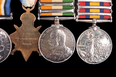 Lot 97 - Queen's and King's South Africa Medals...