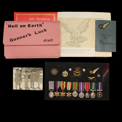 Lot 689 - A Second World War RAF Distinguished Flying...