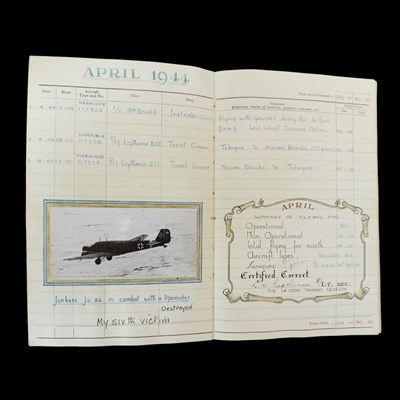 Lot 689 - A Second World War RAF Distinguished Flying...