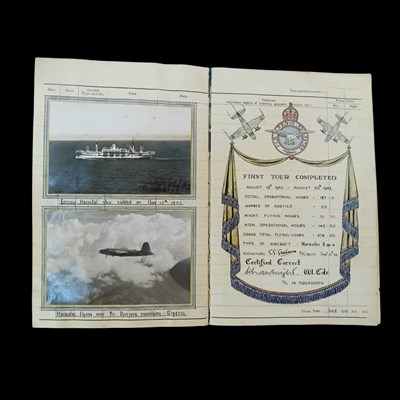 Lot 689 - A Second World War RAF Distinguished Flying...