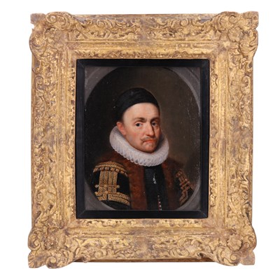 Lot 2005 - A portrait of an early 17th Century gentleman,...