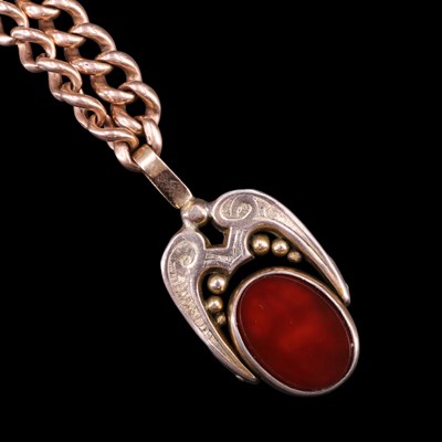 Lot 1799 - A late 19th / early 20th Century 9 ct rose...