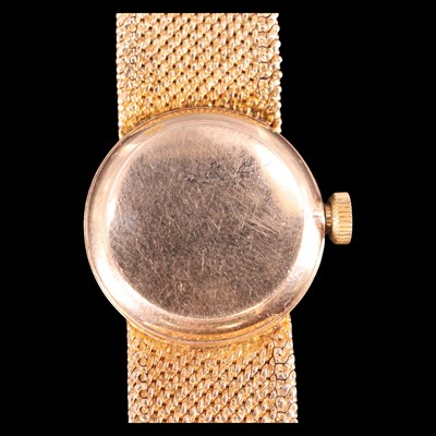 Lot 1445 - A 1960s Omega Genève 9 ct gold wristwatch,...