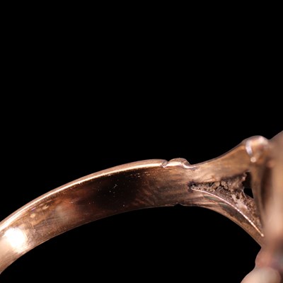 Lot 1422 - An impressive Victorian diamond ring,...