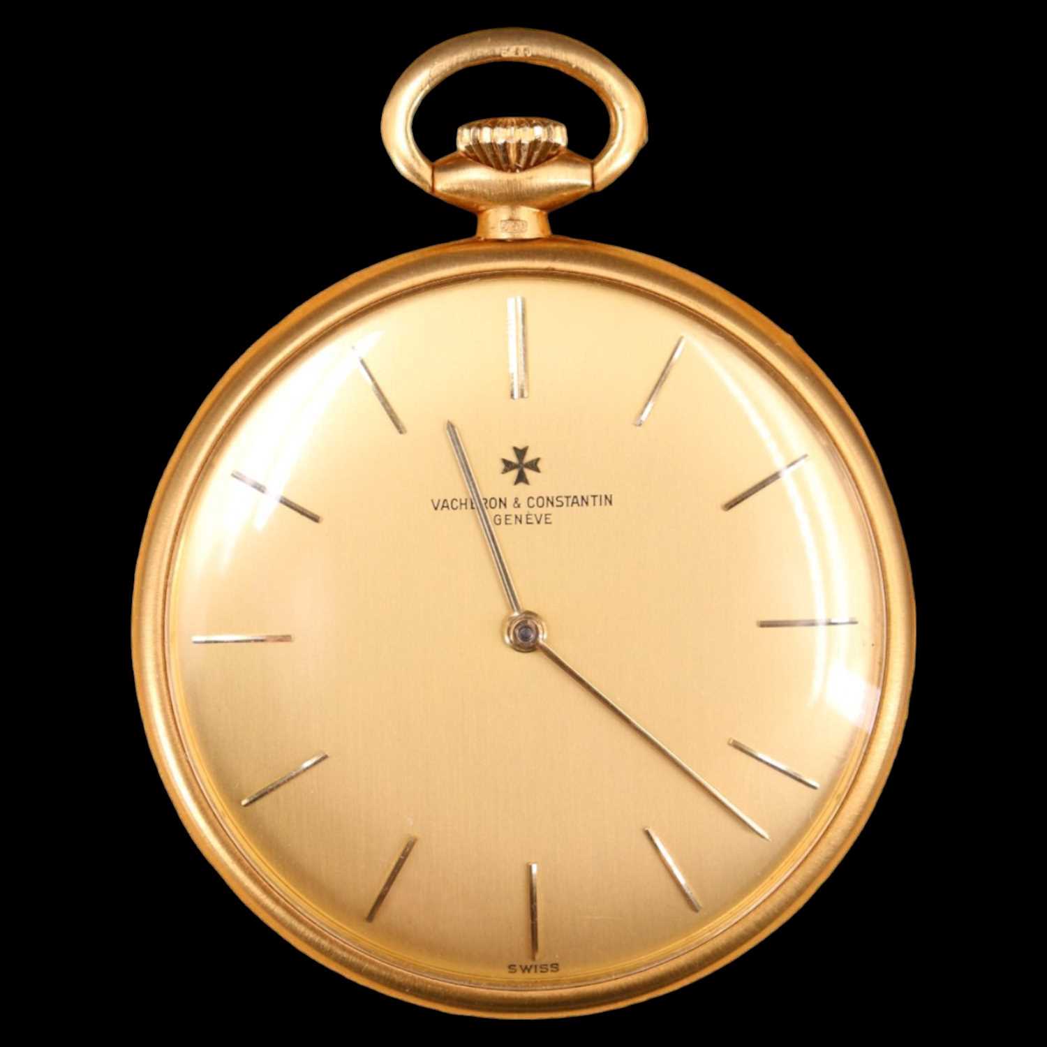 Lot 1143 - A Vacheron and Constantin 18 K yellow metal...