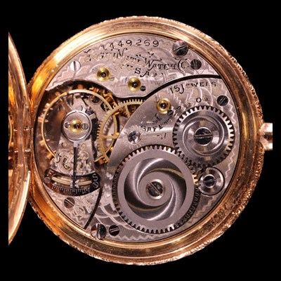 Lot 1468 - An early 20th Century Elgin National Watch Co...