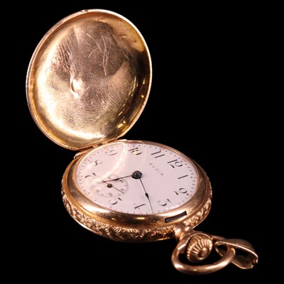 Lot 1468 - An early 20th Century Elgin National Watch Co...