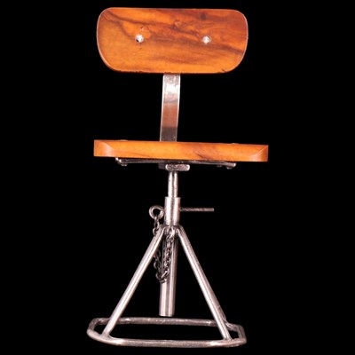 Lot 1215 - A Sterling standard white metal and walnut...