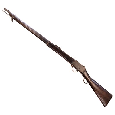 Lot 431 - An 1878 British military Martini Henry Mk II...