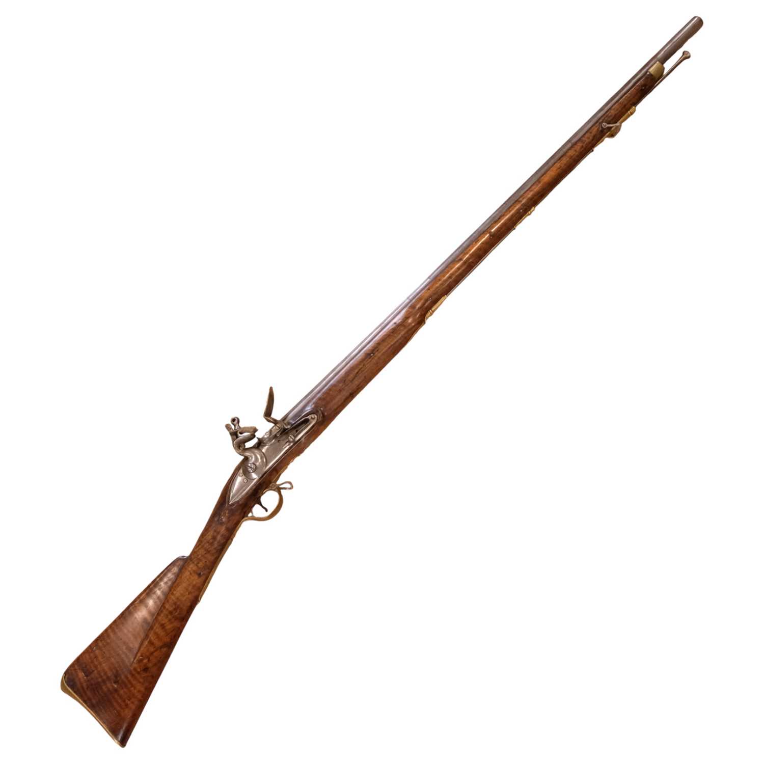 Lot 430 - A late 18th Century Volunteer flintlock Brown...
