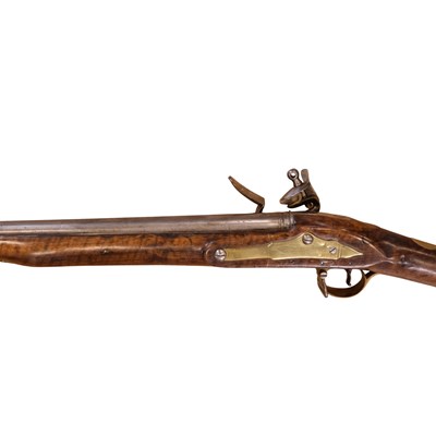 Lot 430 - A late 18th Century Volunteer flintlock Brown...